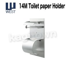 画像1: WEST 【ウエスト】トイレットペーパーホルダー[WEST-14M Toilet paper Holder]Agaho four 14M Toilet paper Holder (1)