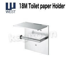 画像1: WEST 【ウエスト】トイレットペーパーホルダー[WEST-18M Toilet paper Holder]Agaho four 18M Toilet paper Holder (1)