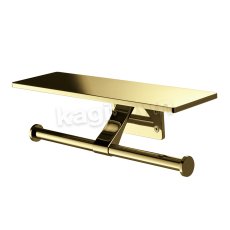 画像2: WEST 【ウエスト】トイレットペーパーホルダー[WEST-35M]Agaho brass 35M Toilet paper Holder  (2)