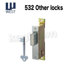 画像1: WEST 【ウエスト】両面シリンダー錠[WEST-General Products 532 Other locks]532 Other locks (1)