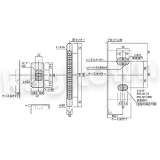 画像2: UNION【ユニオン】PRE-HS2[錠前]室内用 (2)