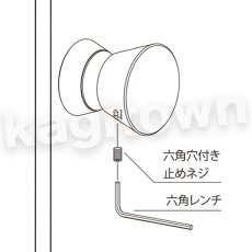 画像4: UNION【ユニオン】PRE-G303-01-W[ドアハンドル]浴室・シャワーブース用ハンドル 1セット（内外）PRE-G303-02-W (4)