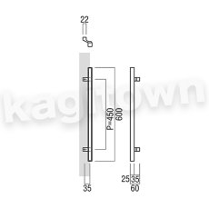 画像3: UNION【ユニオン】T1262-26-891[ドアハンドル]押し棒（内外）T1262-26-897 (3)