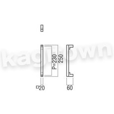 画像7: UNION【ユニオン】G1101-01-024-L250[ドアハンドル]押し棒（内外）G1101-01-024-L600/G1101-35-128-L250/G1101-35-128-L600/G1101-35-712-L250/G1101-35-712-L600 (7)