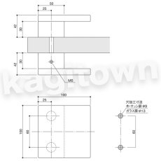 画像3: WEST 【ウエスト】ドアプレート[WEST-9030 Door Plate]Agaho four 9030 Door Plate (3)