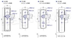 画像11: GOAL 【ゴール】レバーハンドル空錠[GOAL-LY-4]LY-4AU80A 間仕切錠 納期約3~8週間(ハンドルによって納期が遅くなることがあります) (11)