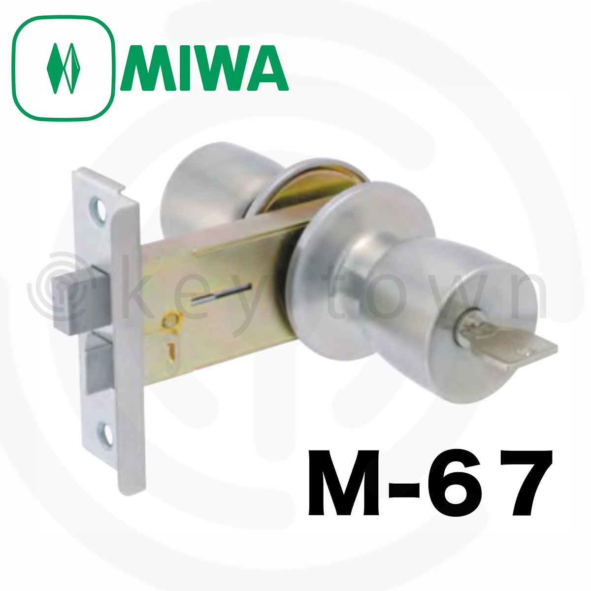 MIWA 【美和ロック】 特殊錠 玄関錠 [MIWA-M-67] Kシリーズ[M-67]｜鍵 