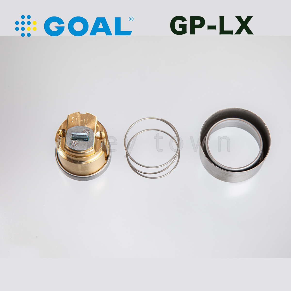 ドアロック関連商品 GV(グランドブイ) LX取替用シリンダーシルバー色 - 2