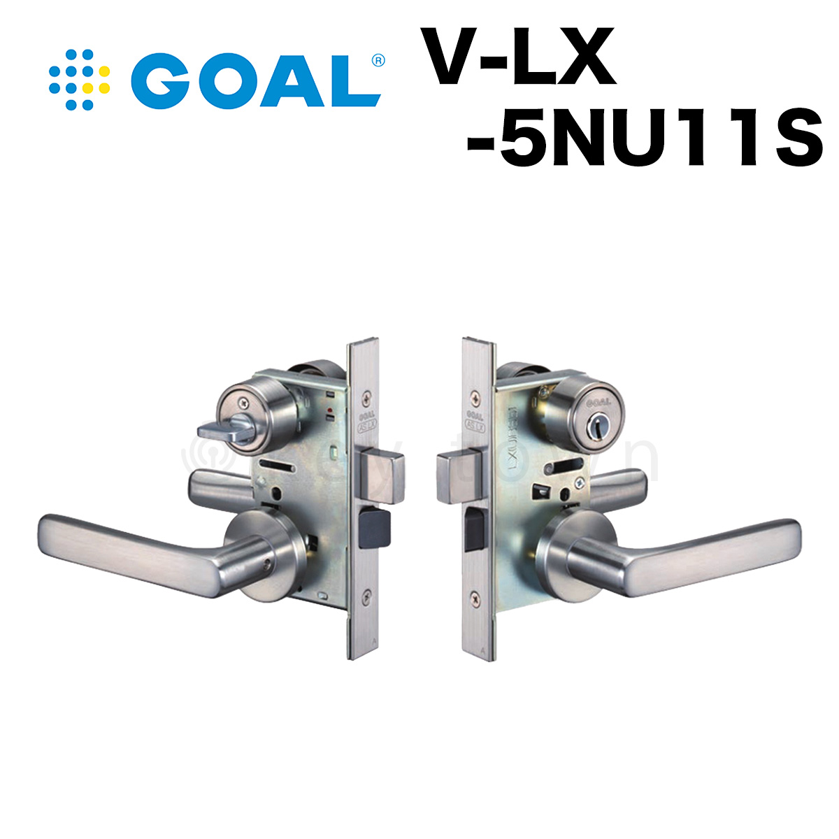 GOAL 【ゴール】レバーハンドル錠[GOAL-LX]V-LX-5NU11S　納期約3~8週間(ハンドルによって納期が遅くなることがあります)