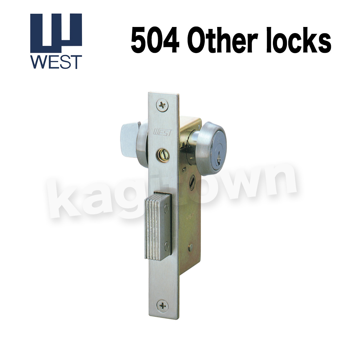 WEST 【ウエスト】シリンダー錠[WEST-General Products 504 Other locks]504 Other locks・ シリンダーの格安ネット通販【鍵TOWN】