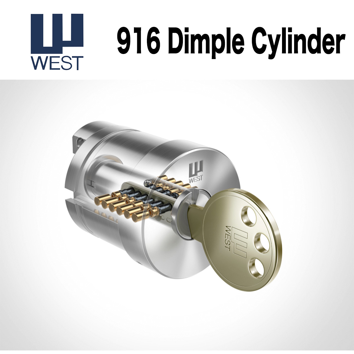 WEST 【ウエスト】916 Dimple Cylinder・シリンダーの格安ネット通販