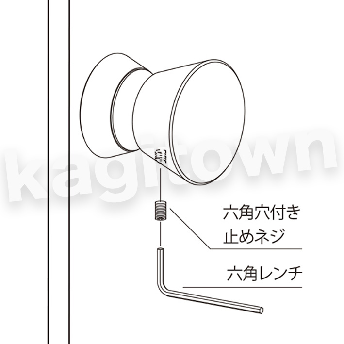 UNION【ユニオン】PRE-G303-01-W[ドアハンドル]浴室・シャワーブース用